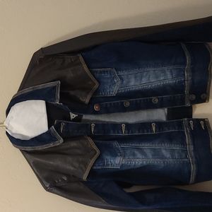 Guess jean faux leather Jacket